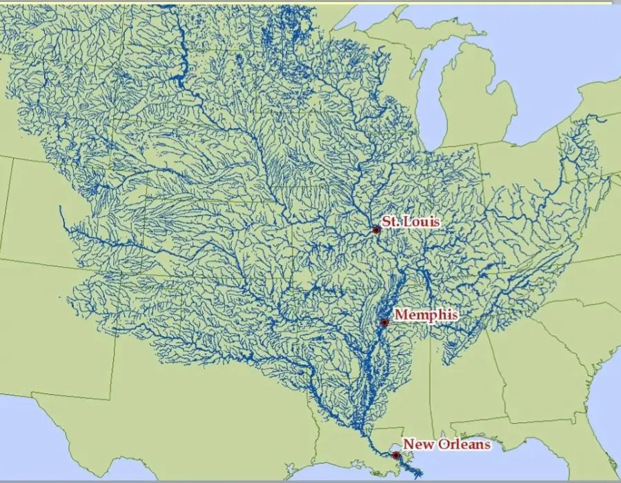 Mississippi River tributaries The Fascinating Confluence of the Arkansas and Mississippi Rivers