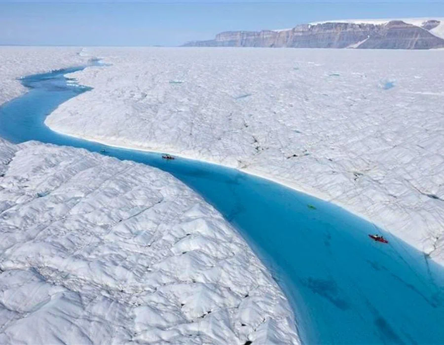 The Blue River, Greenland